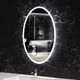 Миниатюра изображения товара Зеркало Пекам Vesta 60x80 / Vesta-60x80spcl (с подсветкой, сенсором на прикосновение, подогревом и часами)