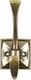 Миниатюра изображения товара Крючок для одежды Boyard Gerald K216AB.8