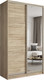Миниатюра изображения товара Шкаф-купе Евва 138 SSH.12 / АЭП ШК.2 02 (дуб сонома/дуб сонома/дуб шато)