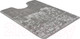 Миниатюра изображения товара Коврик для туалета Shahintex Vintage SH V001 60x80 (серый)