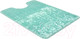 Миниатюра изображения товара Коврик для туалета Shahintex Vintage SH V001 60x80 (мятный)