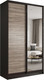 Миниатюра изображения товара Шкаф-купе Евва 158 VTG.12 / АЭП ШК.2 01 (венге/дуб трюфель/венге глянец)
