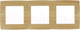 Миниатюра изображения товара Рамка для выключателей и розеток ЭРА 12-5003-11 / Б0019148 (сосна)
