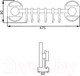 Миниатюра изображения товара Крючок для ванной Potato P2914-6