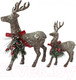 Миниатюра изображения товара Фигура под елку Merry Bear Новогодний олень / E29-H21112 (46см)