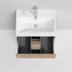 Миниатюра изображения товара Комплект мебели для ванной AM.PM Gem S BK91GC