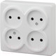 Миниатюра изображения товара Розетка ЭРА Эксперт 11-2210-01 / Б0020706 (белый)