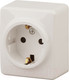 Миниатюра изображения товара Розетка ЭРА Эксперт 11-2203-02 / Б0020686 (слоновая кость)