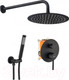 Миниатюра изображения товара Душевая система со смесителем REA Lungo REA-P4100 (черный)