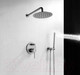 Миниатюра изображения товара Душевая система со смесителем REA Lungo REA-P8007 (хром)