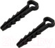 Миниатюра изображения товара Дюбель-хомут TDM SQ0539-0036 (100шт, черный)