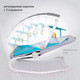 Миниатюра изображения товара Детский шезлонг Nuovita Mellare M1 (серо-бирюзовая звезда)