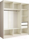 Миниатюра изображения товара Шкаф-купе Евва 233 BBZ.01 / АЭП ШК.3 01 (бодега/бодега/жемчуг зерно)