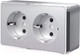 Миниатюра изображения товара Розетка Werkel Gallant W5072106 / a052776 (серебристый)