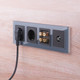 Миниатюра изображения товара Розетка Werkel W1183008 / a051612 (черный матовый)