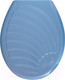 Миниатюра изображения товара Сиденье для унитаза Мультидом Ракушка / СГ72-92 (голубой)