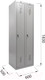 Миниатюра изображения товара Шкаф металлический Brabix LK 21-60 / 291126