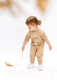 Миниатюра изображения товара Костюм для малышей Amarobaby Fashion / AB-OD21-FS11/03-80 (бежевый, р. 80)