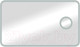 Миниатюра изображения товара Зеркало Континент Bliss Led 120x70 (с увеличительным зеркалом и часами)