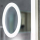 Миниатюра изображения товара Зеркало Континент Bliss Led 120x70 (с увеличительным зеркалом и часами)