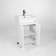 Миниатюра изображения товара Тумба с умывальником Viant Рим Como 50 / VRIM50CO-T2ST + S-UM-COM50/1-w