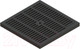 Миниатюра изображения товара Решетка дождеприемника Стандартпарк PolyMax Basic 3380-Ч РВ-28.28-ПП пластиковая ячеистая (черный)