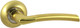 Миниатюра изображения товара Ручка дверная Vantage V40C (матовое золото)