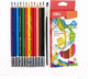 Миниатюра изображения товара Набор акварельных карандашей Deli C00700 (12цв)
