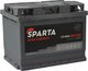 Миниатюра изображения товара Автомобильный аккумулятор SPARTA High Energy 6СТ-63 Евро 660A (63 А/ч)