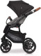 Миниатюра изображения товара Детская универсальная коляска Riko Basic Bella Lux 3 в 1 (01/темно-серый)