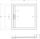 Миниатюра изображения товара Душевой поддон Cezares TRAY-AS-A-90-30-NERO