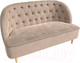 Миниатюра изображения товара Диван Лига Диванов Амиса 303 / 109827 (велюр, бежевый)
