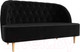 Миниатюра изображения товара Диван Лига Диванов Амиса 303 / 109834 (велюр, черный)