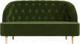 Миниатюра изображения товара Диван Лига Диванов Амиса 303 / 109838 (микровельвет, зеленый)