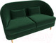 Миниатюра изображения товара Диван Лига Диванов Атико 304 / 109885 (велюр, зеленый)