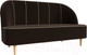 Миниатюра изображения товара Диван Лига Диванов Фелини 305 / 109866 (микровельвет, коричневый)