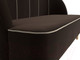 Миниатюра изображения товара Диван Лига Диванов Фелини 305 / 109866 (микровельвет, коричневый)