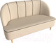 Миниатюра изображения товара Диван Лига Диванов Фелини 305 / 109873 (экокожа, бежевый)