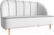 Миниатюра изображения товара Диван Лига Диванов Фелини 305 / 109874 (экокожа, белый)