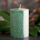Миниатюра изображения товара Свеча Богатство аромата Цилиндр Кристаллический узор / 3680551 (хвойный)