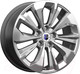 Литой диск K&K Авиор (КС936) 17x7" 5x114.3мм DIA 60.1мм ET 35мм (Дарк платинум брайт) — фото 2