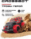 Миниатюра изображения товара Радиоуправляемая игрушка Crossbot Джип Трофи Герой / 870595 (черный/красный)