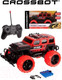 Миниатюра изображения товара Радиоуправляемая игрушка Crossbot Джип Трофи Герой / 870595 (черный/красный)