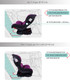 Миниатюра изображения товара Автокресло Amarobaby Safety / AB212004SF/22 (фиолетовый)