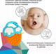 Миниатюра изображения товара Набор прорезывателей для зубов Bondibon Baby You. Круг с солнышком, ягода / ВВ5316