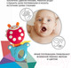 Миниатюра изображения товара Набор прорезывателей для зубов Bondibon Baby You. Круг с солнышком, божья коровка / ВВ5317