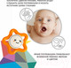 Миниатюра изображения товара Набор прорезывателей для зубов Bondibon Baby You. Звездочка, круг с солнышком / ВВ5318