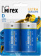 Миниатюра изображения товара Комплект батареек Mirex LR20 D 1.5V / 23702-LR20-S2 (2шт)
