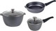 Миниатюра изображения товара Набор кухонной посуды Мечта Гранит №1 / M001701