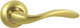 Миниатюра изображения товара Ручка дверная Vantage V57C (матовое золото)